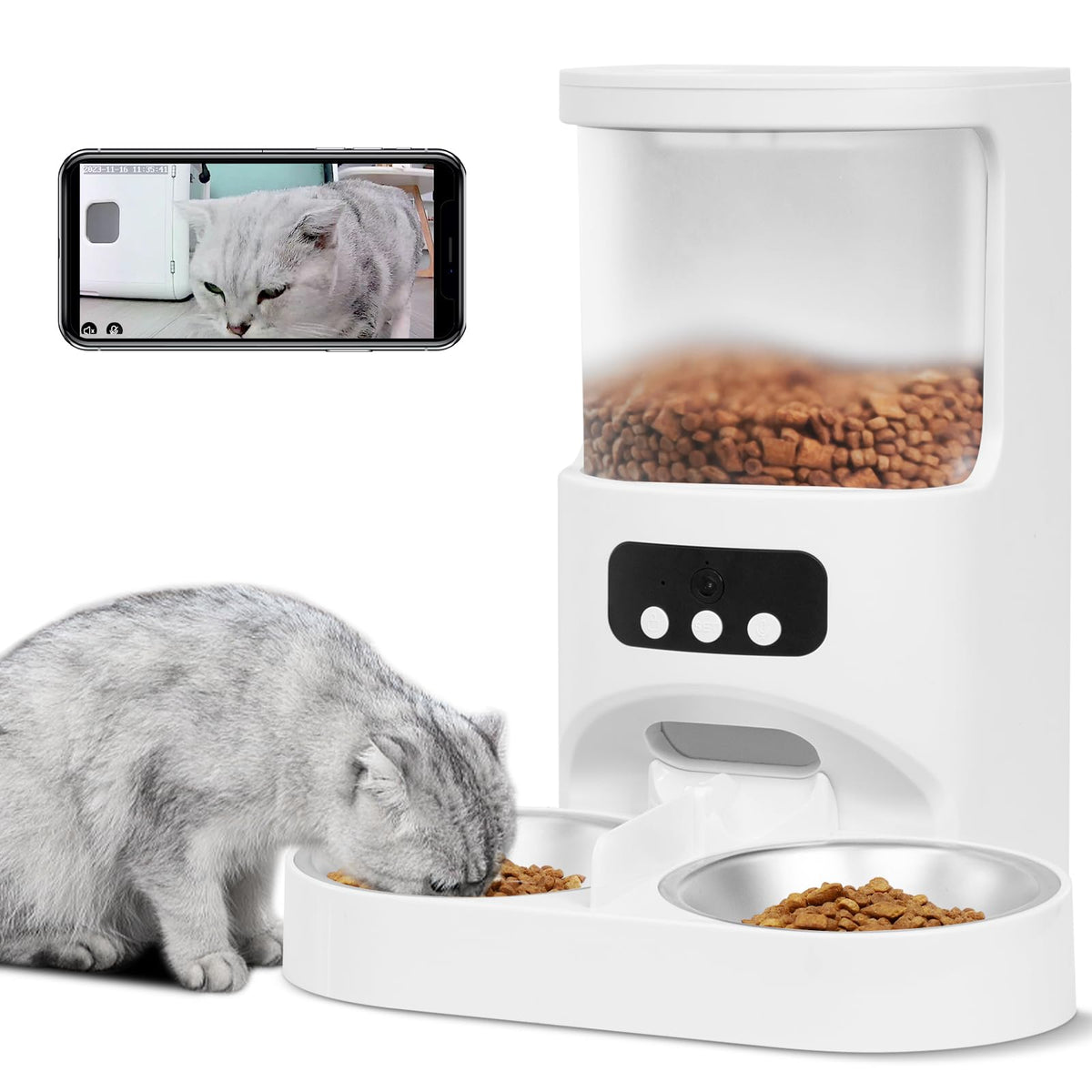 Automatic Cat Feeder with Camera