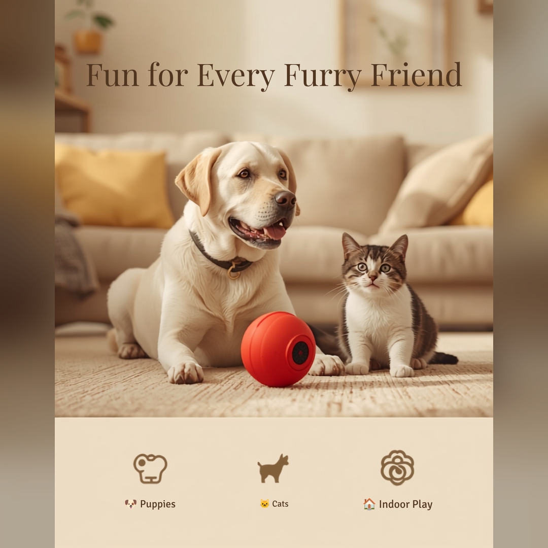 Smart Rolling Pet Ball